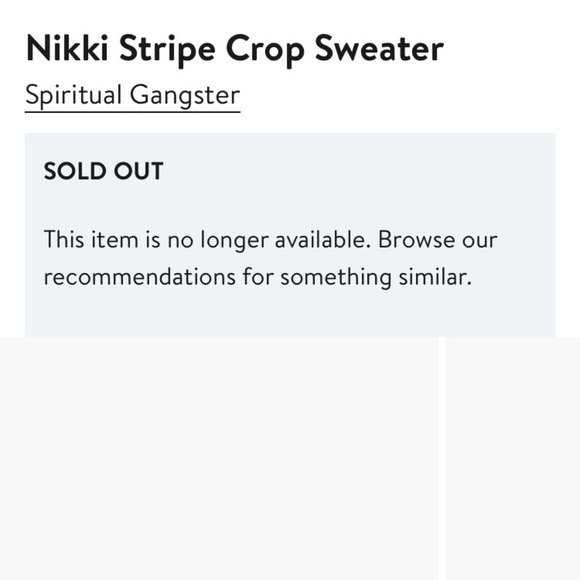 SPIRITUAL GANGSTER NIKKI RAINBOW SWEATER SIZE LARGE - Picture 4 of 10